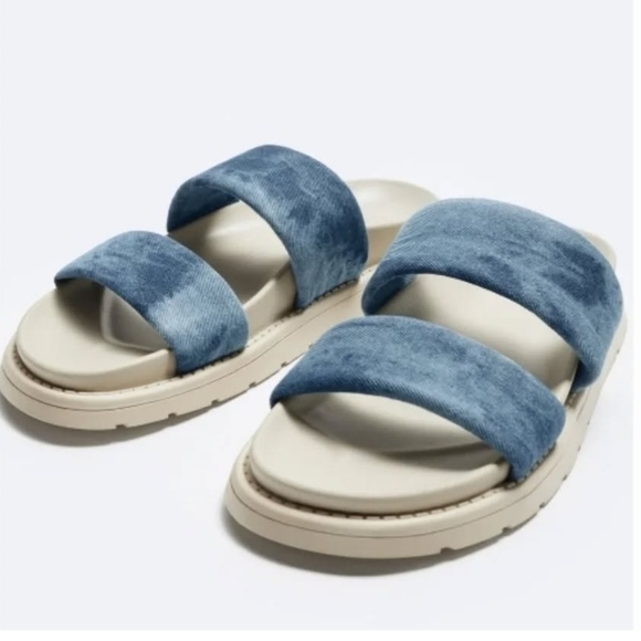 Zara Jean Double Strap Men Slides Sz42/9 main image 8